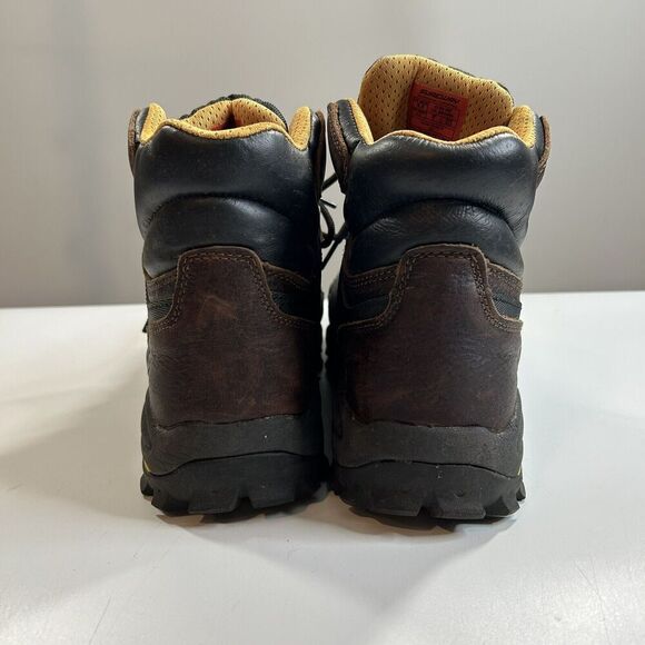 SUREWAY Boots Men's 9.5 Leather 6" Soft/Steel Toe Heavy Duty Waterproof Workwear - Picture 7 of 11